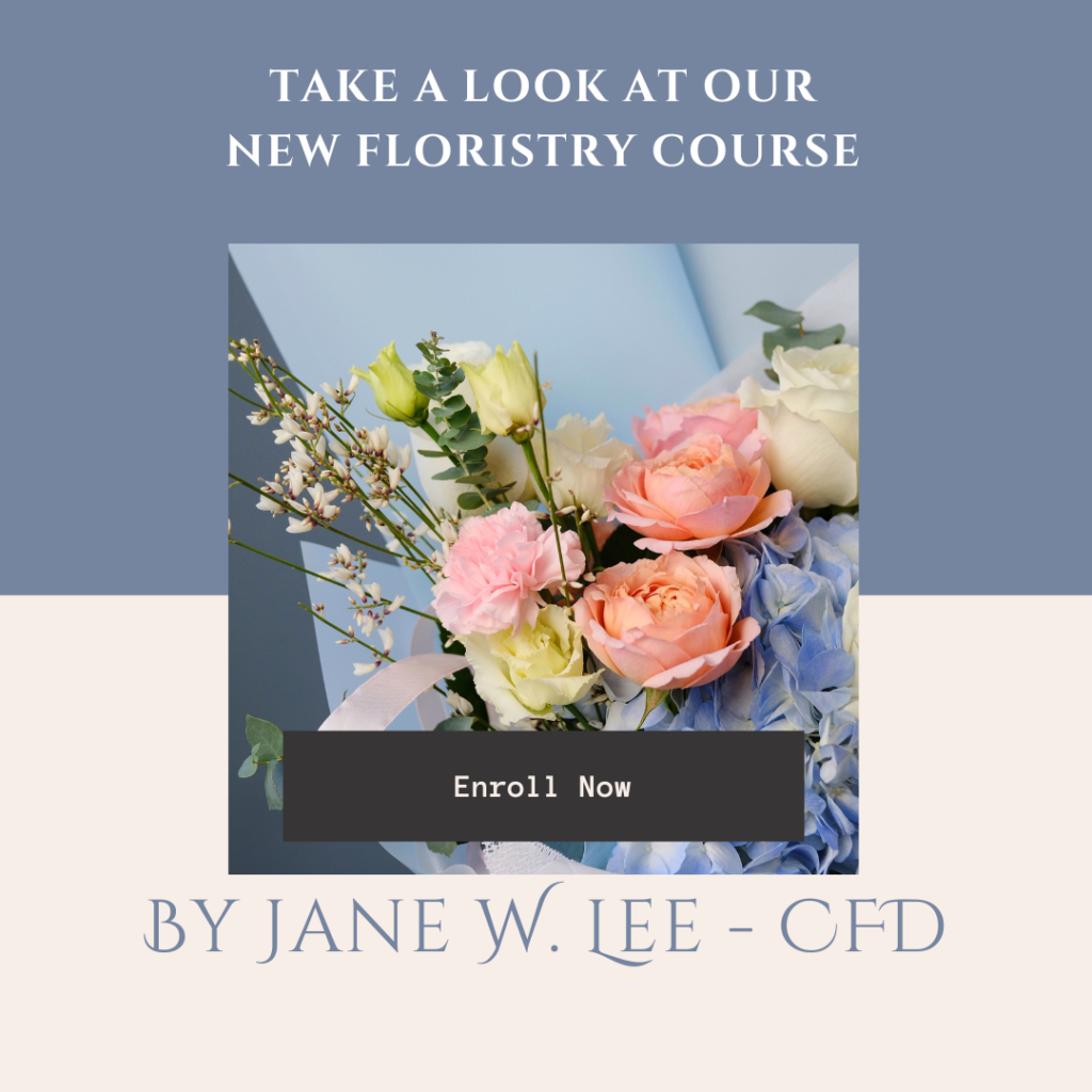 2024 Apr 12th to Apr 26 – Spring Floral Design – 3 lessons